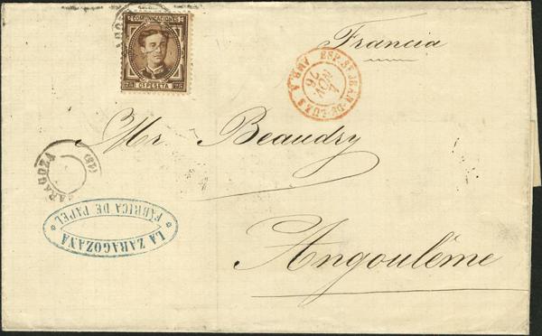 0000009513 - Aragon. Postal History