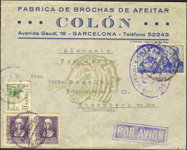 0000009563 - Spain. Spanish State Air Mail