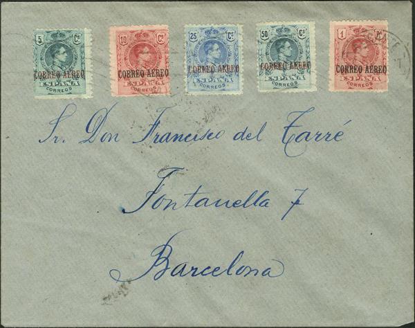 0000009608 - España. Alfonso XIII Correo Aéreo