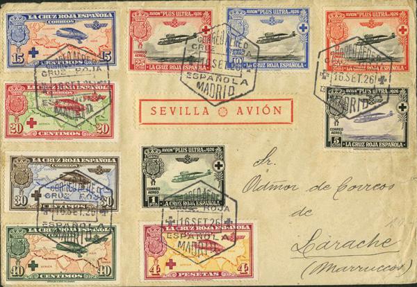 0000009613 - Spain. Alfonso XIII Air Mail