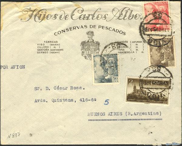 0000009632 - Spain. 2nd Centenary before 1960