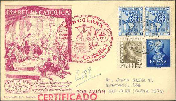 0000009793 - Spain. Spanish State Registered Mail