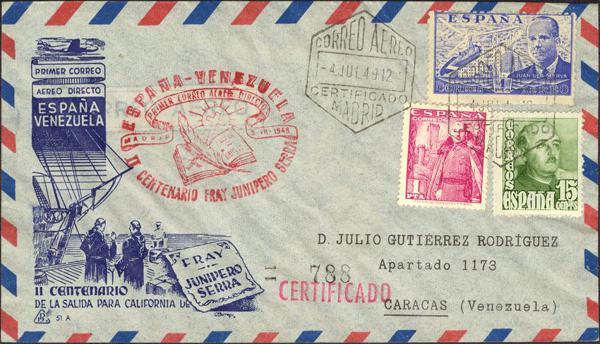 0000009799 - Spain. Spanish State Registered Mail
