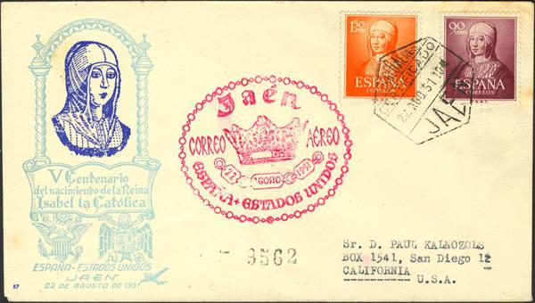 0000009800 - Other sections. Special Postmark