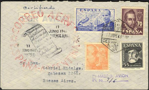 0000009813 - Spain. Spanish State Registered Mail