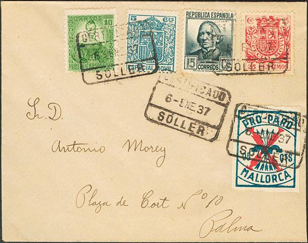 0000009906 - Balearic Islands. Postal History