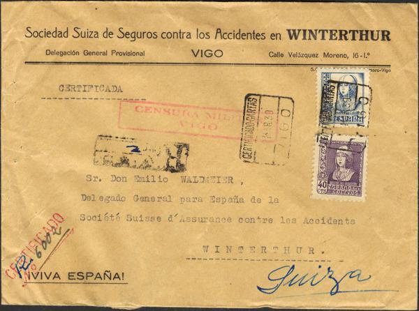 0000009947 - Spain. Spanish State Registered Mail