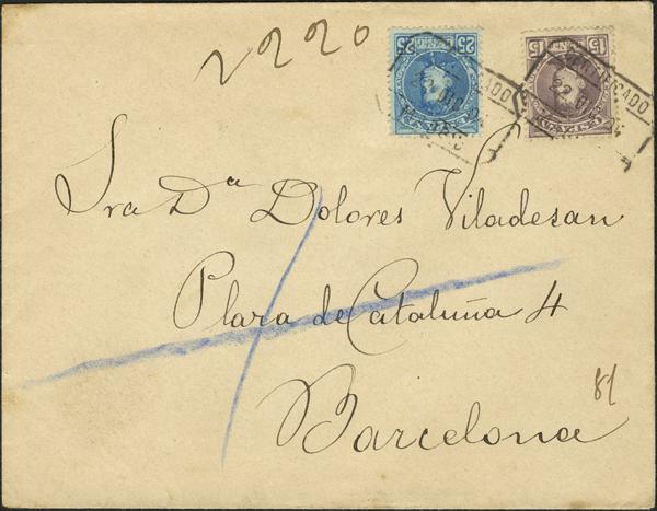 0000010305 - Spain. Alfonso XIII Registered Mail