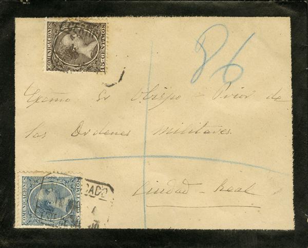 0000010313 - Spain. Alfonso XIII Registered Mail