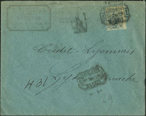 0000010315 - Spain. Alfonso XIII Registered Mail