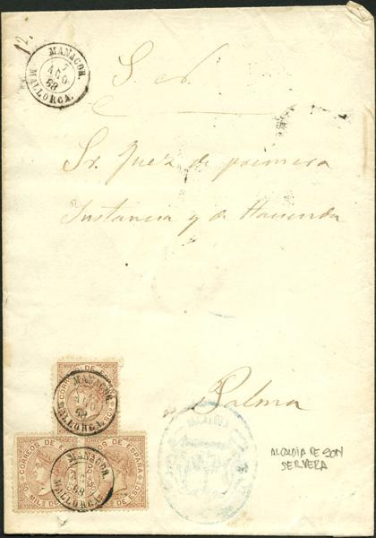 0000010374 - Balearic Islands. Postal History