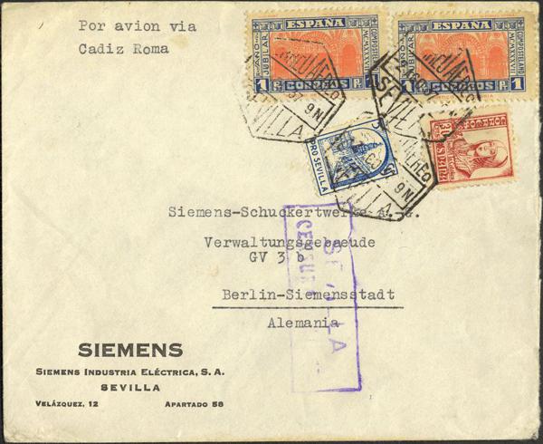 0000010379 - Spain. Spanish State Air Mail