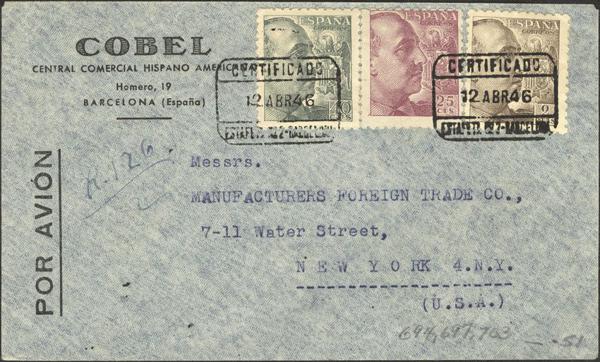0000010404 - Spain. Spanish State Registered Mail