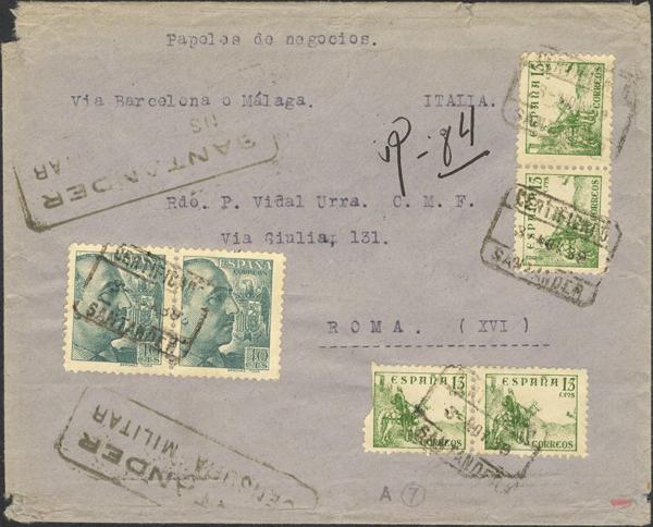 0000010447 - Spain. Spanish State Registered Mail