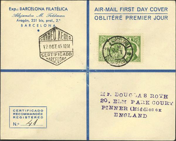 0000010474 - Spain. Spanish State Air Mail