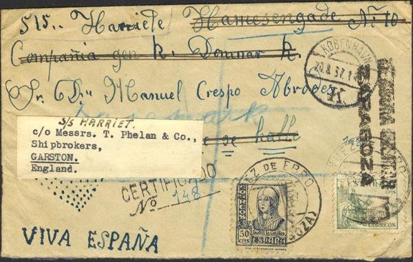 0000010477 - Spain. Spanish State Registered Mail