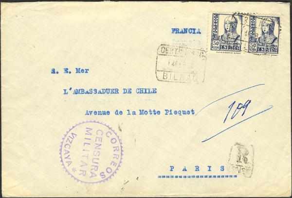 0000010571 - Spain. Spanish State Registered Mail