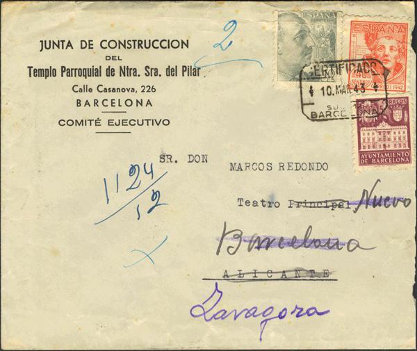 0000010594 - España. Estado Español Correo Certificado