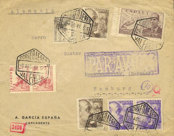 0000010600 - Spain. Spanish State Air Mail