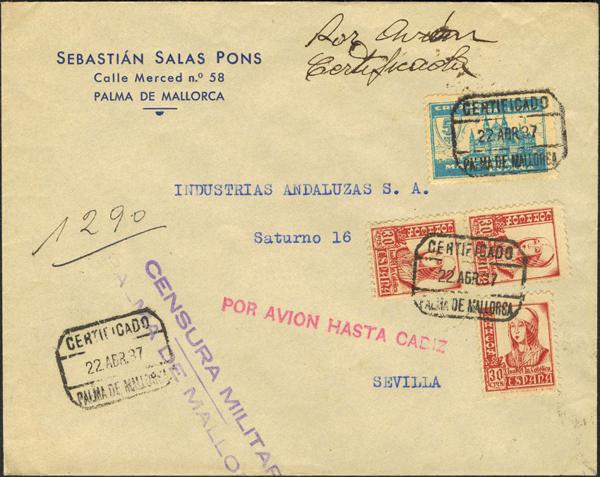 0000010621 - Spain. Spanish State Registered Mail