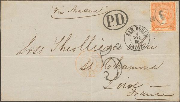 0000010635 - Andalusia. Postal History
