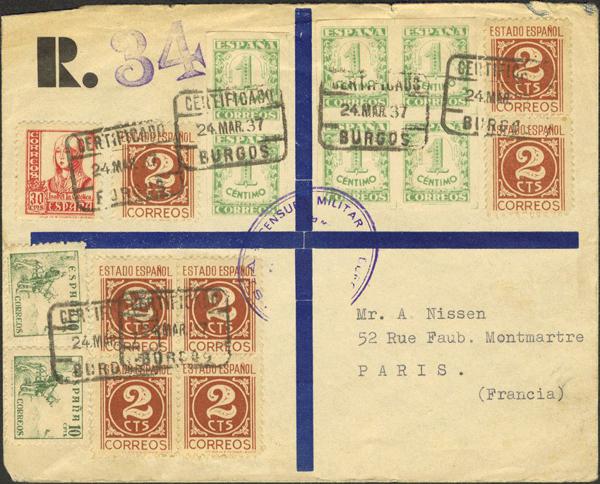 0000010761 - Spain. Spanish State Registered Mail