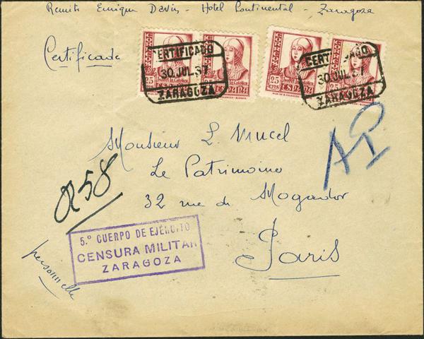 0000011030 - Aragon. Postal History