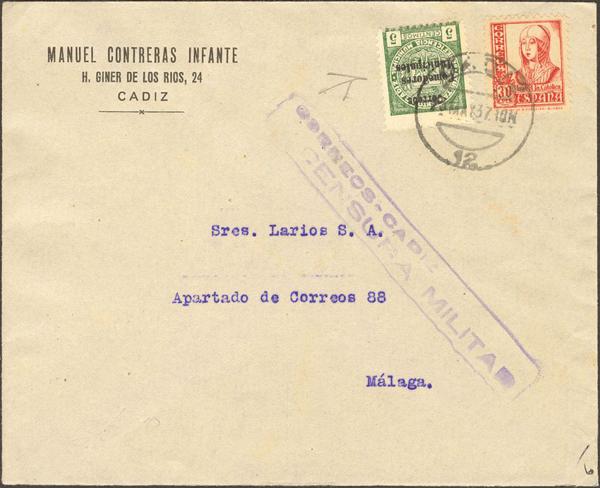 0000012703 - Andalucía. Historia Postal