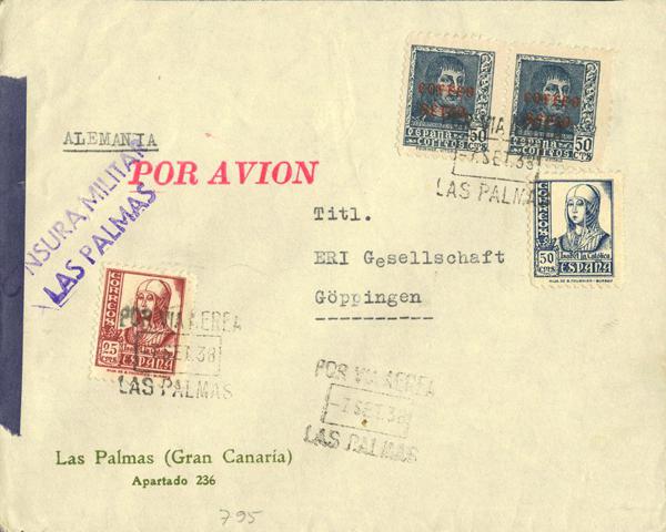 0000012802 - España. Estado Español Correo Aéreo