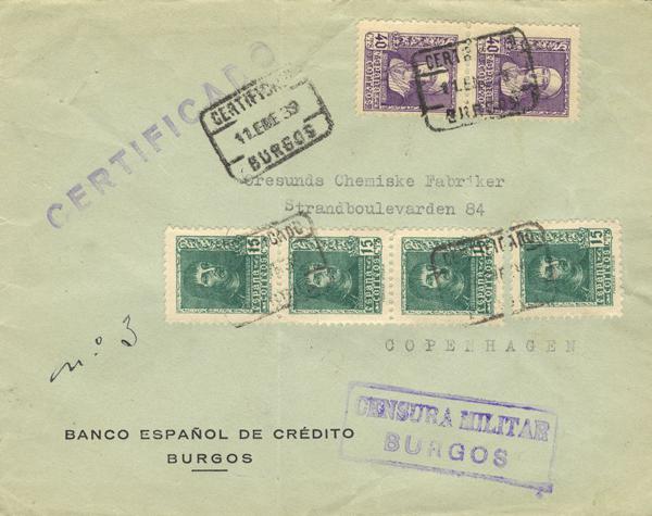 0000012829 - España. Estado Español Correo Certificado