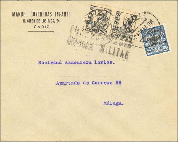 0000012878 - Andalusia. Postal History