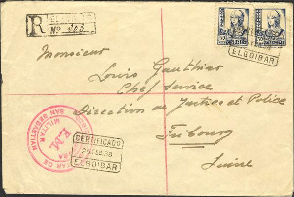 0000013629 - Spain. Spanish State Registered Mail