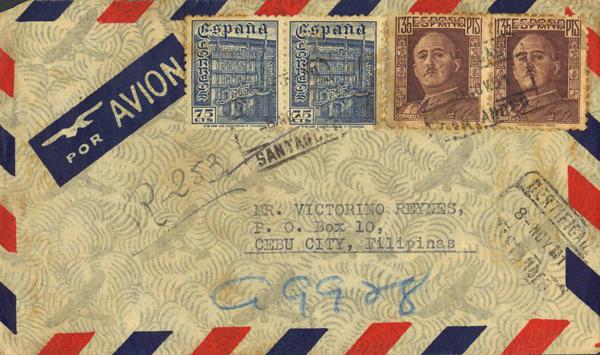 0000013654 - Spain. Spanish State Air Mail