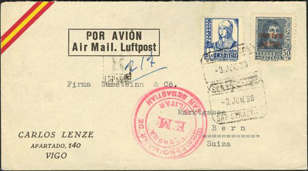 0000013660 - Spain. Spanish State Registered Mail