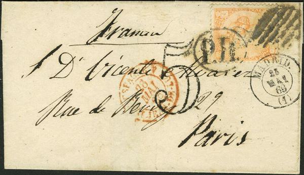 0000013722 - Madrid. Postal History