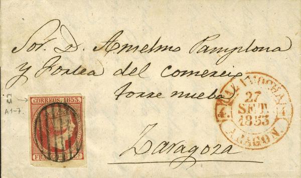 0000013770 - Aragon. Postal History