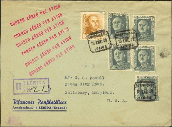0000014298 - Spain. Spanish State Registered Mail