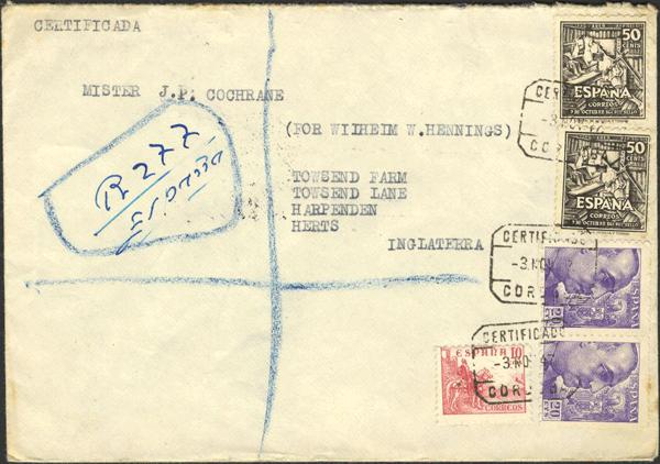 0000014514 - Spain. Spanish State Registered Mail