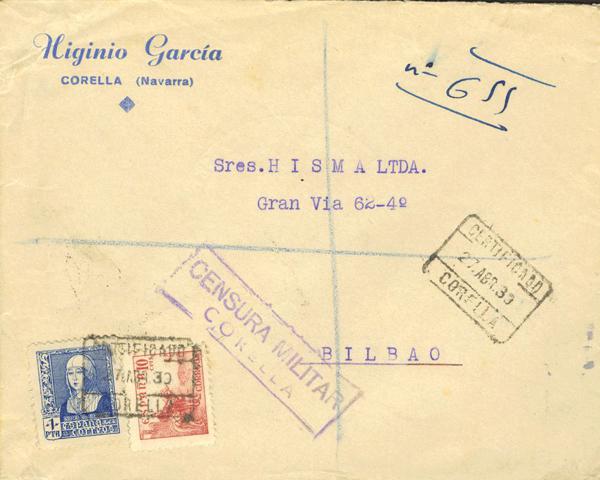 0000014964 - Spain. Spanish State Registered Mail