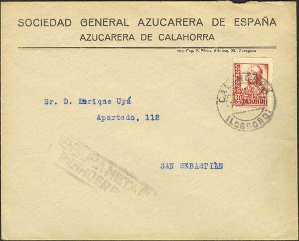 0000015002 - Zona Nacional. Censura Militar Bando Nacional