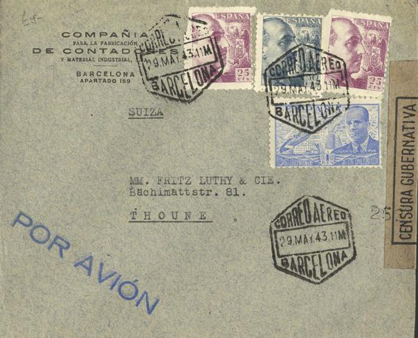 0000015436 - Spain. Spanish State Air Mail