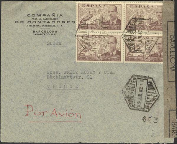 0000015437 - Spain. Spanish State Air Mail
