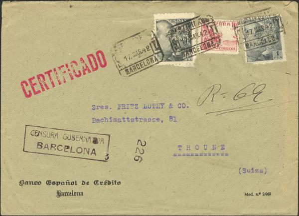 0000015460 - Spain. Spanish State Registered Mail
