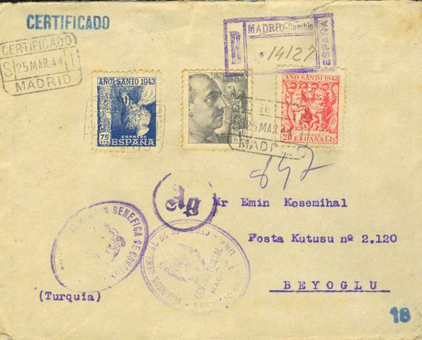 0000015565 - Spain. Spanish State Registered Mail