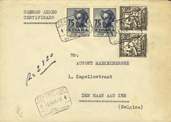 0000015594 - Spain. Spanish State Registered Mail
