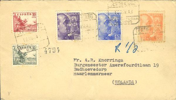 0000015597 - Spain. Spanish State Registered Mail