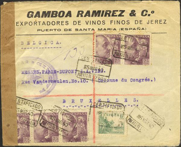 0000015603 - Spain. Spanish State Registered Mail