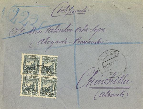 0000015825 - Spain. Spanish Republic Registered Mail