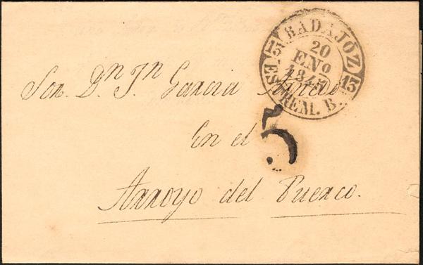 0000017697 - Extremadura. Prephilately