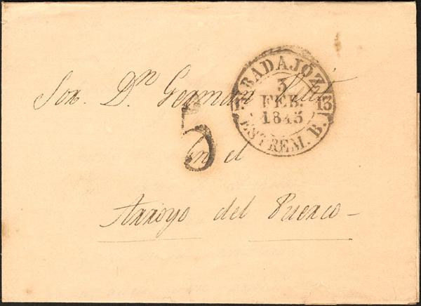 0000017698 - Extremadura. Prephilately